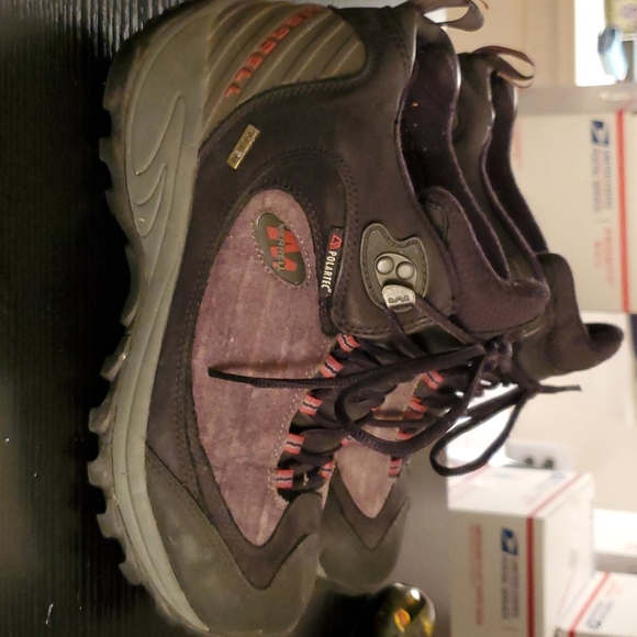 Womens Winter Boots Merrell Polartec waterproof - Picture 4 of 8